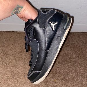 Black Air Jordan size 5y